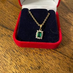 Emerald necklace